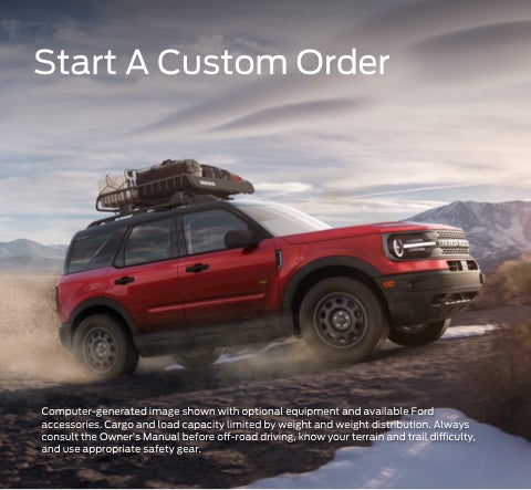 Start a custom order | Fremont Ford Cody in Cody WY