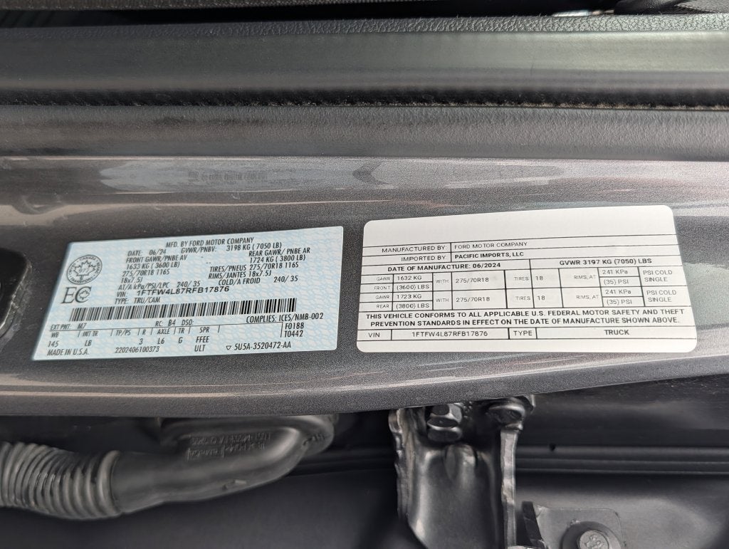 2024 Ford F-150 Tremor