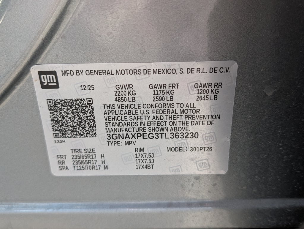 2026 Chevrolet Equinox LT